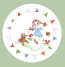 "Mimi and Bear" card design